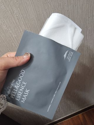 프롬노시베 필앤굿 에센스 마스크 — 5점을 준 리뷰어가 2022년 1월 올린 사용 사진