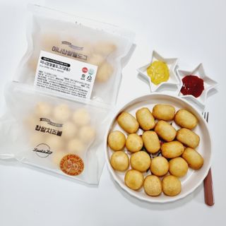 Dog&Ball 독앤볼 [Dog&Ball] 미니찹쌀볼도그 찹쌀치즈볼 — 5점을 준 리뷰어가 2021년 12월 올린 사용 사진