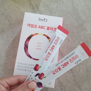 아임오 ABC 콜라겐 젤리 14포 — 5점을 준 리뷰어가 2021년 10월 올린 사용 사진