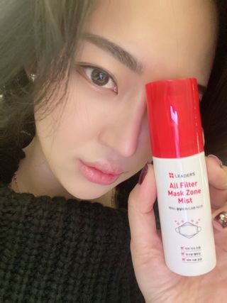 리더스코스메틱 리더스 올필터 마스크존 미스트 — 5점을 준 리뷰어가 2021년 1월 올린 사용 사진