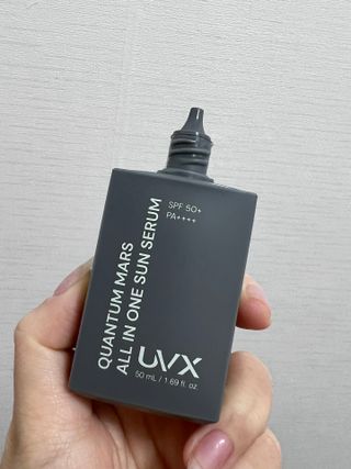 UVX 퀀텀 마스 올인원 선세럼 — 5점을 준 리뷰어가 2024년 1월 올린 사용 사진