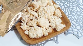 미즈꼬레아 치즈맛 누룽지크리스피 — 5점을 준 리뷰어가 2022년 3월 올린 사용 사진