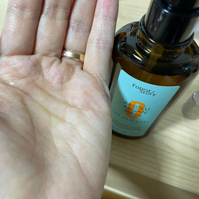 [포레스트스토리] 순도 100퍼센트_아르간 헤어 오일 리뷰 사진
