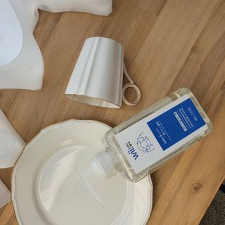 위케어 천연 주방세세, 에어프라이어세제, 다목적세정제, 발포텀블러세정제 — 5점을 준 리뷰어가 2021년 2월 올린 사용 사진