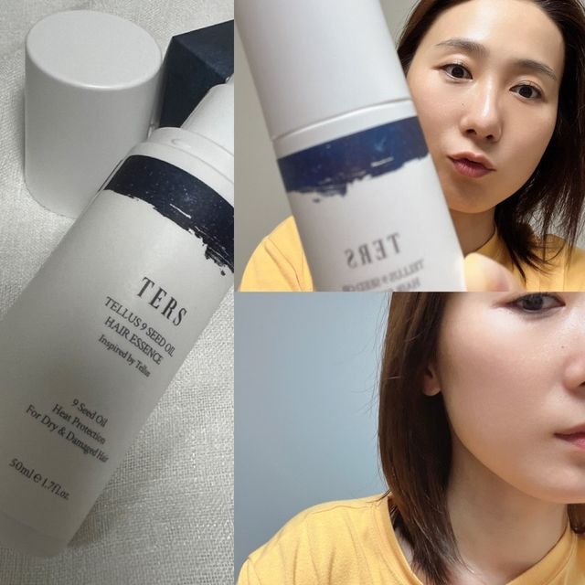 텔루스 나인시드오일 헤어에센스 리뷰 사진