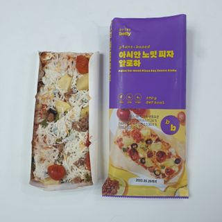 브라잇벨리 비건피자 [노밋피자알로하 & 노밋피자포테이토] 2가지맛 — 5점을 준 리뷰어가 2022년 7월 올린 사용 사진