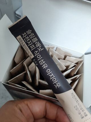 슬림플래닛 차전자피 식이섬유 이지아웃 — 5점을 준 리뷰어가 2021년 3월 올린 사용 사진