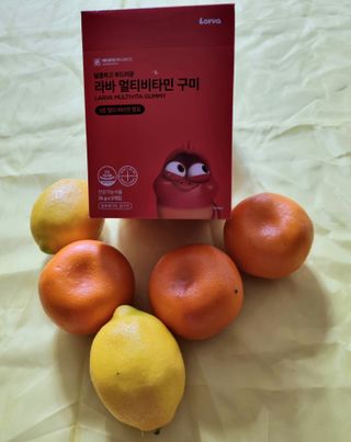 [푸름웰니스] 라바 멀티비타민 구미 36g — 5점을 준 리뷰어가 2021년 12월 올린 사용 사진