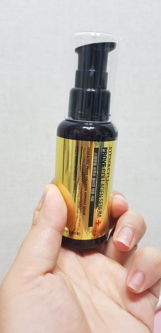 체르엠  프루브 콜라겐 앰플세럼 60ml 1병 — 4.5점을 준 리뷰어가 2021년 8월 올린 사용 사진