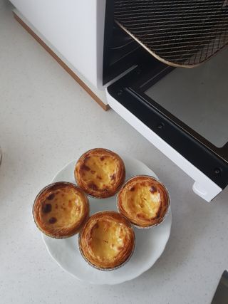 디앙뜨 포르투갈 에그타르트 오리지널 맛+패션후르츠 맛 중 택1 — 4점을 준 리뷰어가 2021년 7월 올린 사용 사진