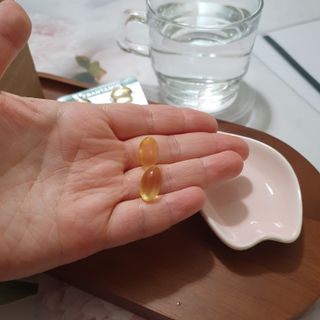 비건타민 식물성 알티지 오메가3 — 5점을 준 리뷰어가 2021년 3월 올린 사용 사진