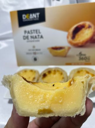 디앙뜨 포르투갈 에그타르트 오리지널 맛+패션후르츠+초콜릿타르트 맛 중 택1 — 5점을 준 리뷰어가 2021년 7월 올린 사용 사진