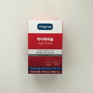 뉴트리션팩토리 비타프렙 하이퍼씨슬 밀크씨슬 900mg — 5점을 준 리뷰어가 2021년 7월 올린 사용 사진