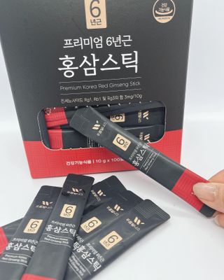 [푸름웰니스] 프리미엄 6년근 홍삼스틱 3mg x 100포 — 4.5점을 준 리뷰어가 2022년 2월 올린 사용 사진