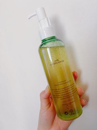 스킨큐어 산다화 순한 클렌징 동백 오일 200ml — 4.5점을 준 리뷰어가 2023년 4월 올린 사용 사진