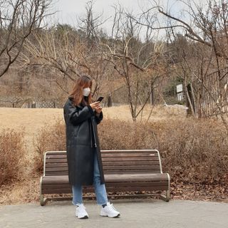 풋테크 지압신발 풋테크 건강 지압 운동화 FT20 — 5점을 준 리뷰어가 2021년 2월 올린 사용 사진