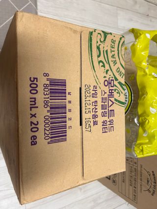 몽베스트 Montbest with Sparkling water Lime20병 — 5점을 준 리뷰어가 2023년 2월 올린 사용 사진