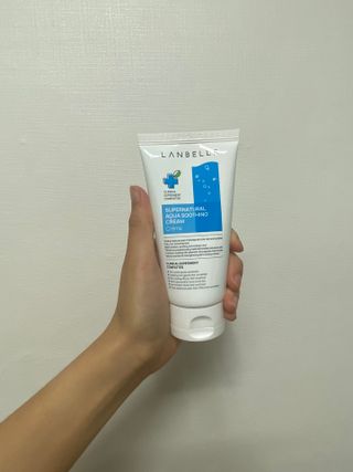 랑벨 수퍼내츄럴 아쿠아 수딩 크림 100ml — 5점을 준 리뷰어가 2022년 6월 올린 사용 사진