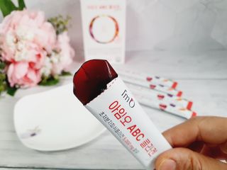 아임오 ABC 콜라겐 젤리 14포 — 5점을 준 리뷰어가 2021년 7월 올린 사용 사진