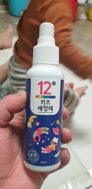 셀바이져 항균 스프레이 핸드워시 + 키즈세정제 SET — 5점을 준 리뷰어가 2021년 3월 올린 사용 사진