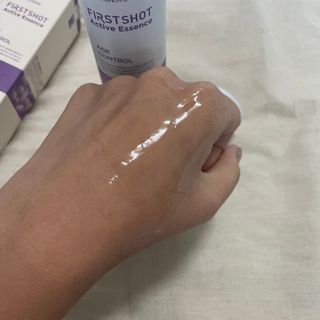 리더스코스메틱 리더스 퍼스트 샷 액티브 에센스 에이지 컨트롤 — 5점을 준 리뷰어가 2021년 10월 올린 사용 사진