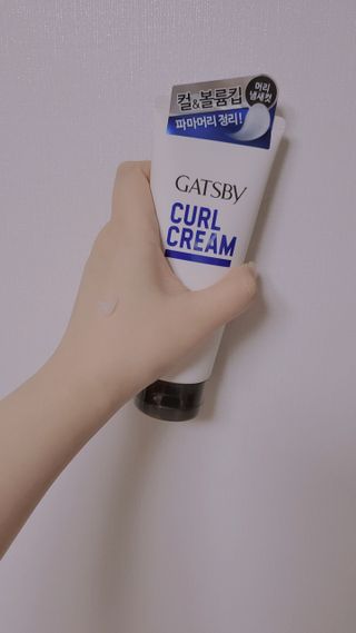 [갸스비] 곱슬 머리부터 파마까지 남자의 컬을 위한 갸스비 컬크림 — 5점을 준 리뷰어가 2021년 10월 올린 사용 사진