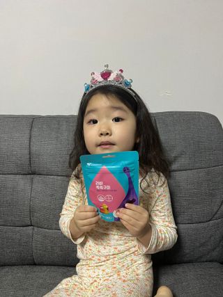 푸름웰니스 라바 쑥쑥구미 36g — 5점을 준 리뷰어가 2022년 2월 올린 사용 사진