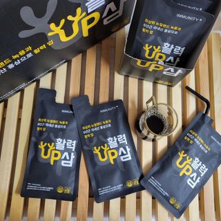 [이뮤니티플러스] 최고급녹용과 국내산 6년근 홍삼으로 활력업!!_ 활력UP삼 30포 1box — 5점을 준 리뷰어가 2022년 5월 올린 사용 사진