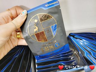 광동생활건강 [광동] 바르게 만든 녹용, 광동정녹청 30포. — 5점을 준 리뷰어가 2022년 1월 올린 사용 사진