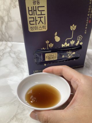 광동생활건강 나우 [광동] 배도라지 쌍화스틱 10mL x 100포 — 5점을 준 리뷰어가 2023년 11월 올린 사용 사진
