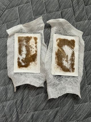 [레제르] 아로마 수액패치 발패치 30매입 -라벤더향/유칼립투스향/대나무향 — 5점을 준 리뷰어가 2022년 10월 올린 사용 사진