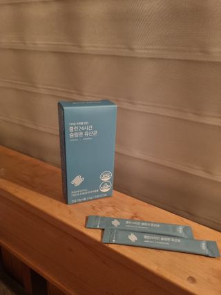 클린24시간 슬림앤유산균 1박스 (3.5g X 15포) — 5점을 준 리뷰어가 2023년 3월 올린 사용 사진