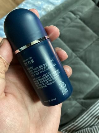 [바록스] 류현진 올인원 바디릴렉싱 몬스터겔 50ml — 3점을 준 리뷰어가 2021년 4월 올린 사용 사진