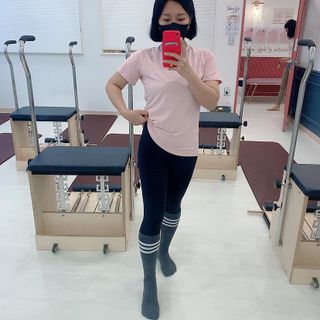 [딕시] 힙 플랙션 레깅스 HIP FLEXION Leggings — 5점을 준 리뷰어가 2022년 5월 올린 사용 사진
