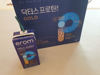 이롬 erom 닥터스 프로틴 골드 — 5점을 준 리뷰어가 2021년 4월 올린 사용 사진