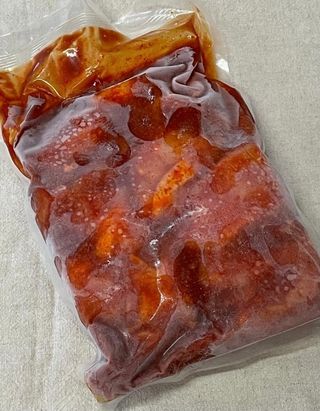 (주)올계농업회사법인 올계 유기농 닭볶음탕 500g — 5점을 준 리뷰어가 2021년 9월 올린 사용 사진