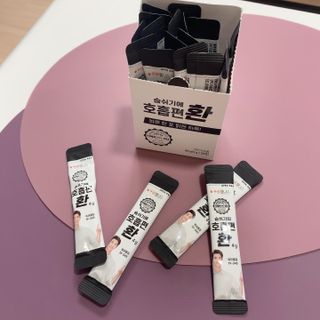 푸름웰니스 부아메라 프로폴리스 도라지 호흡편환 20포 — 5점을 준 리뷰어가 2022년 2월 올린 사용 사진