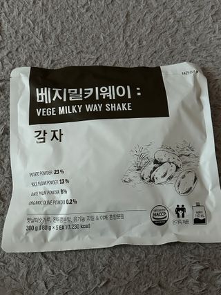 클린24시간 베지밀키웨이 감자 쉐이크 1세트 (5개) — 3점을 준 리뷰어가 2023년 5월 올린 사용 사진