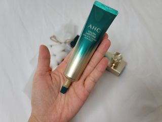 [NEW 탄력유턴 아이크림] AHC 유스 래스팅 리얼 아이크림 포 페이스 — 5점을 준 리뷰어가 2021년 2월 올린 사용 사진