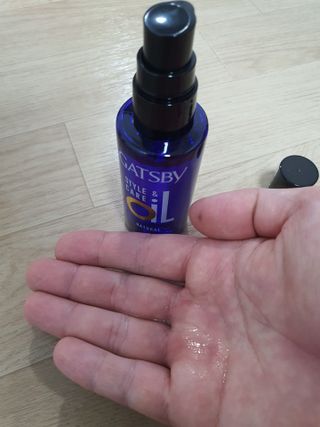 [갸스비] 명불허전, 남성을 위한 브랜드 갸스비의 올인원, 폼클렌징, 헤어오일 3종 — 5점을 준 리뷰어가 2021년 3월 올린 사용 사진