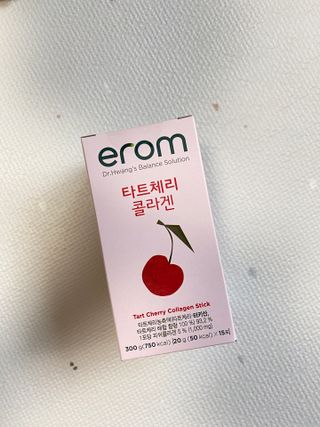 이롬 erom 타트체리 콜라겐 — 4점을 준 리뷰어가 2021년 4월 올린 사용 사진
