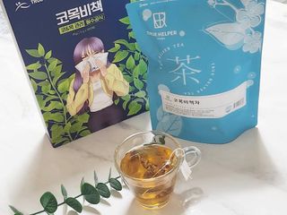 트루헬퍼 코목비책 작두콩 도라지 돌배 모과 생강 차 30티백 — 4.5점을 준 리뷰어가 2023년 3월 올린 사용 사진