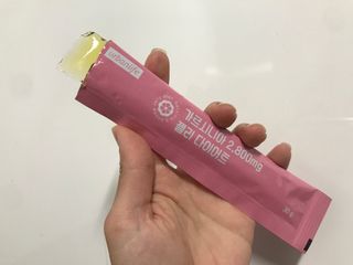 주식회사 얼굴반쪽 [얼굴반쪽 가르시니아 2,800mg] x 14포 1주 젤리 다이어트 보조제 체지방감소 — 4.5점을 준 리뷰어가 2021년 12월 올린 사용 사진