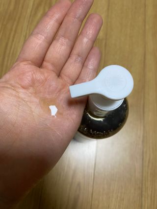 와프랩 운동하는 여성을 위한 더블유 미세먼지 세정 약산성 천연유래 샴푸 — 5점을 준 리뷰어가 2022년 3월 올린 사용 사진