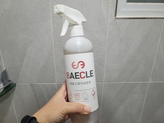 소담스퀘어 상암 장바이오텍(주)  배클 다목적 세정제 — 5점을 준 리뷰어가 2022년 12월 올린 사용 사진