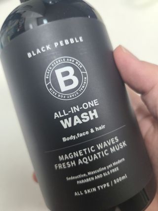 블랙페블 올인원 워시 마그네틱 웨이브 500ml — 5점을 준 리뷰어가 2021년 4월 올린 사용 사진