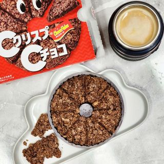 NISSIN 닛신 크리스피 초코 — 5점을 준 리뷰어가 2022년 12월 올린 사용 사진