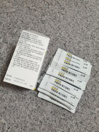 체인미 국화꽃 추출분말 에스오에스 곡류효소 과일채소 17종 혼합 분말 스틱 — 5점을 준 리뷰어가 2021년 11월 올린 사용 사진