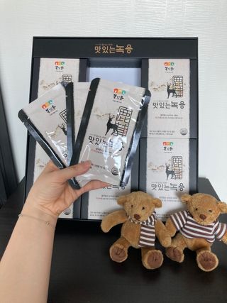 [몸엔용] 과일을 넣어 국산녹용을 맛있게 60ml x 30포 — 5점을 준 리뷰어가 2021년 6월 올린 사용 사진