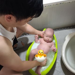 버블데이 배쓰밤 거품입욕제 버블바 6종 — 5점을 준 리뷰어가 2021년 9월 올린 사용 사진